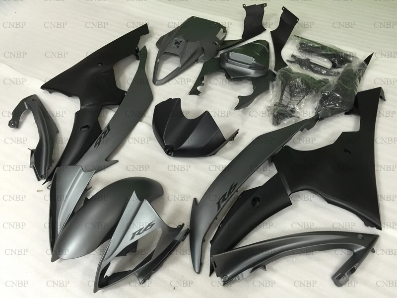 YZF R6 2008 2015 Обтекатели 2012 комплекты обтекателей для YAMAHA YZFR6 13 12 черного
