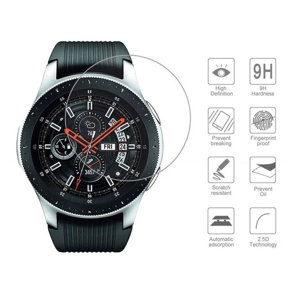 Gear S3 Frontier стекло для samsung Galaxy watch 46 мм 42 мм ремешок/S 3 S2 S 2 Классический/спортивный протектор экрана 9H 2.5D закаленное стекло