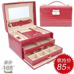 

Jewelry box fashion princess jewelry box cosmetic box birthday gift