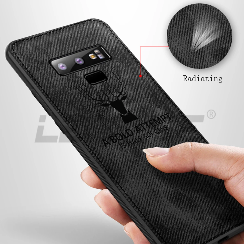 For Samsung Galaxy J4 J6 Plus DEER Patterned Cloth Cover for J8 J2 2018 J3 J5 J7 Pro 2017 Prime Case Soft |