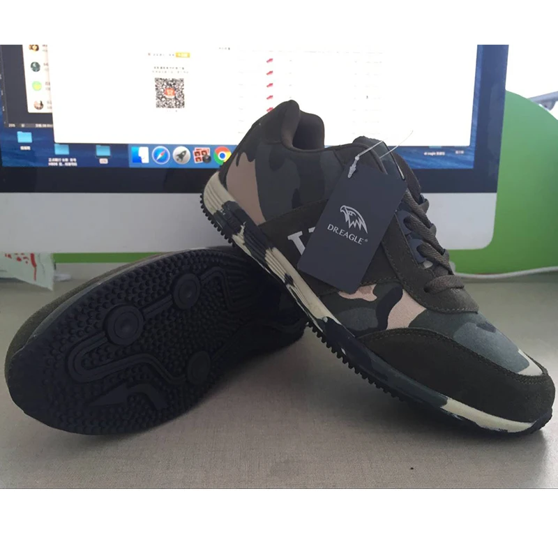 

2017 Camouflage Men Sport Running Mens Walking Shoes Outdoor Huaraching air Women Sneaker Women's Sports for lovers 36-44