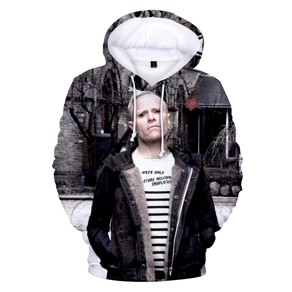 Толстовка Prodigy Lead vocal Keith Flint 3D для мужчин и женщин толстовка с длинным рукавом в