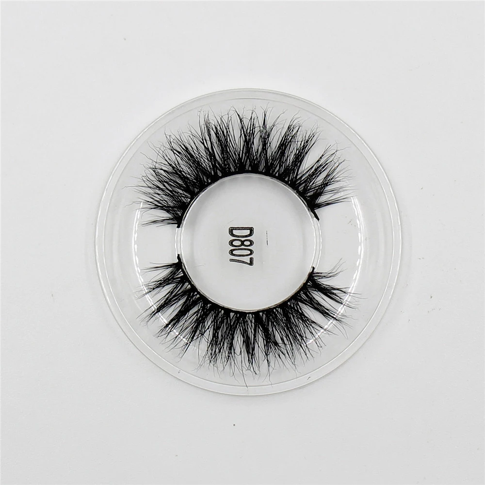 Популярные 1 пара красивые толстые длинные норковые ресницы макияж 3D накладные