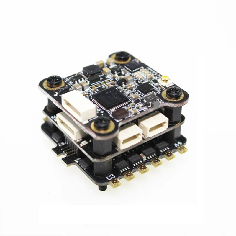 20x20 мм HAKRC MiniF4 Flytower F4 Контроллер полета для радиоуправляемых дронов AIO OSD BEC и 20A