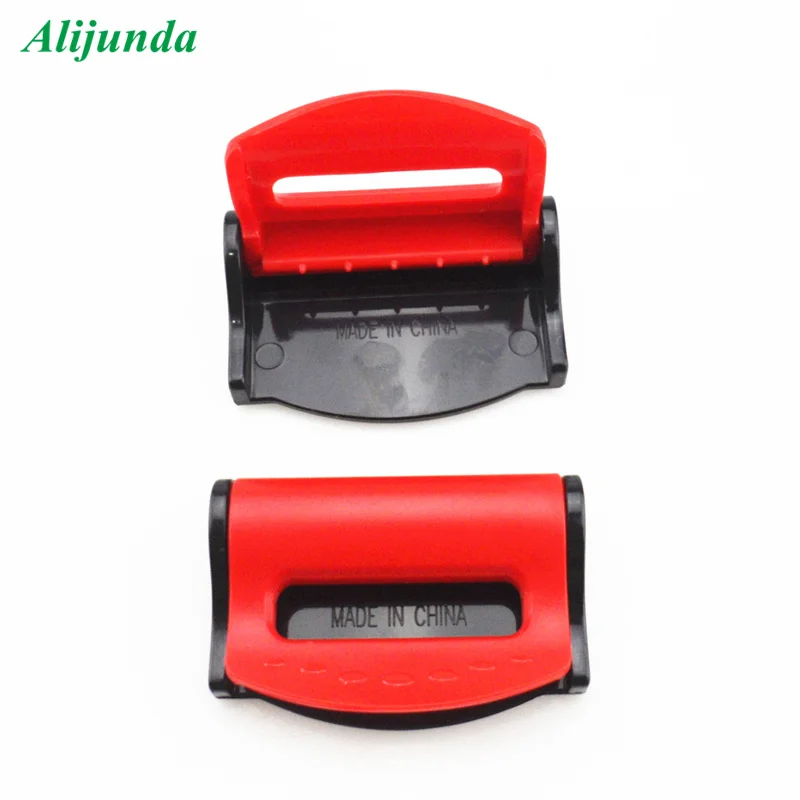 2 шт. клипса для ремня безопасности регулятор стоп-клипса автомобильная форма