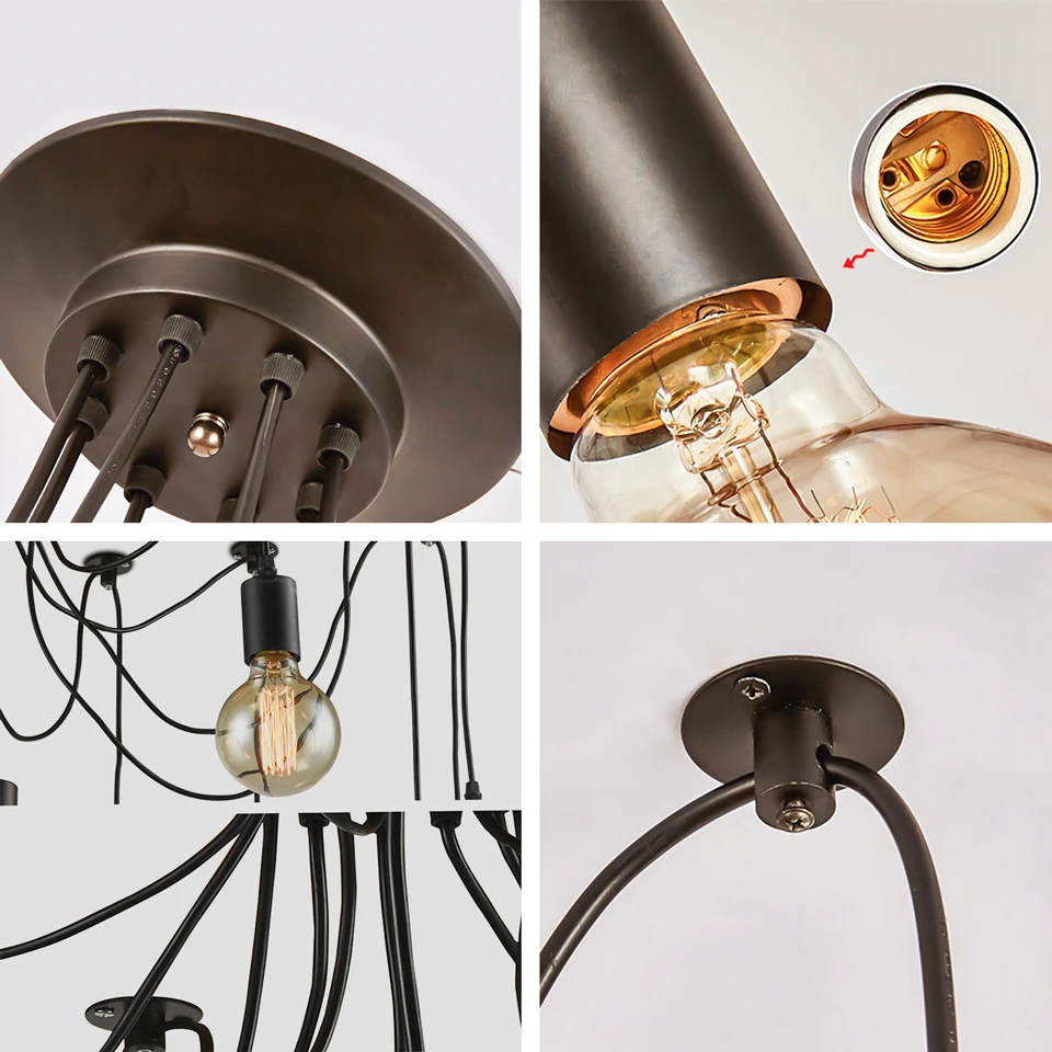 Регулируемые потолочные светильники в американском стиле 8 ежедневных шт.