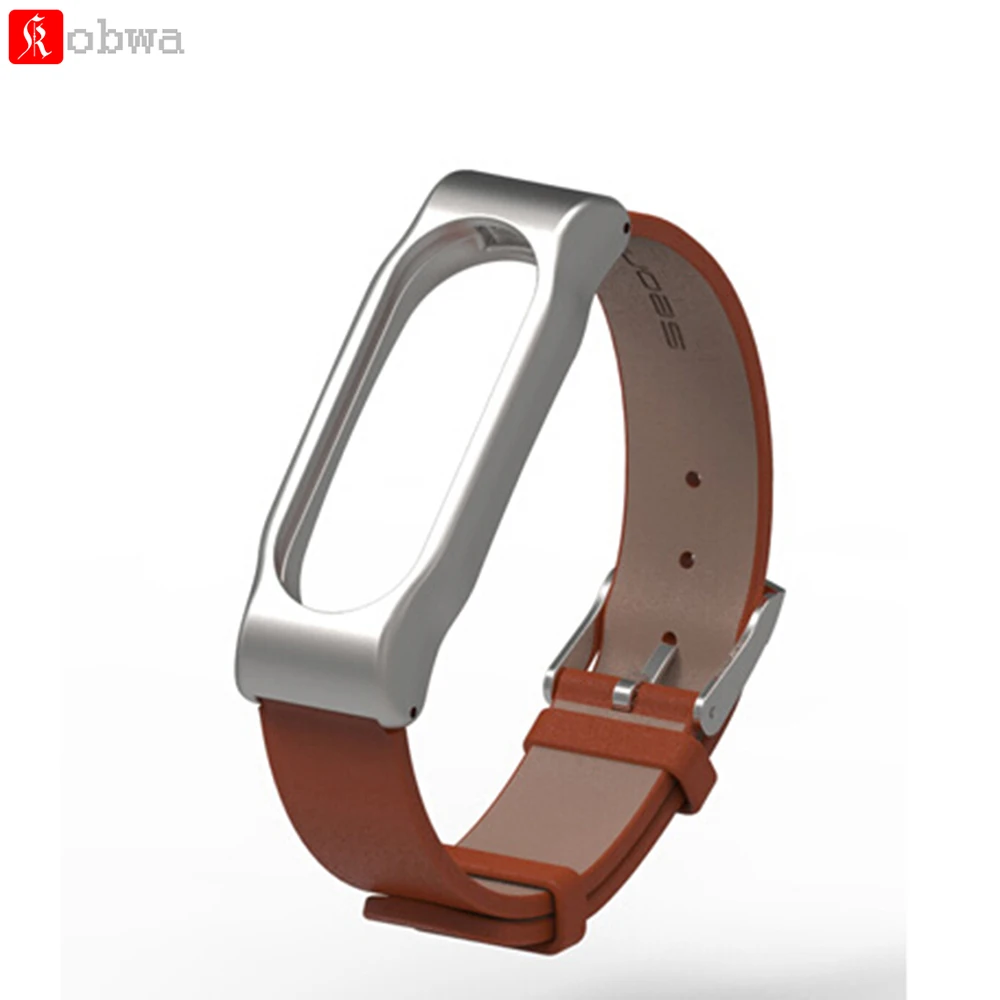 Для Xiaomi mi Band 2 оригинальный браслет металлический женский ремень из натуральной