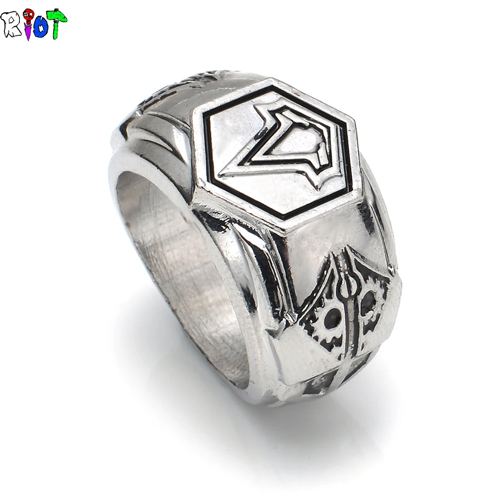Игра Assassins Эцио кольцо Мстители Marvel Super Heros silver assassins синдикат женские ювелирные