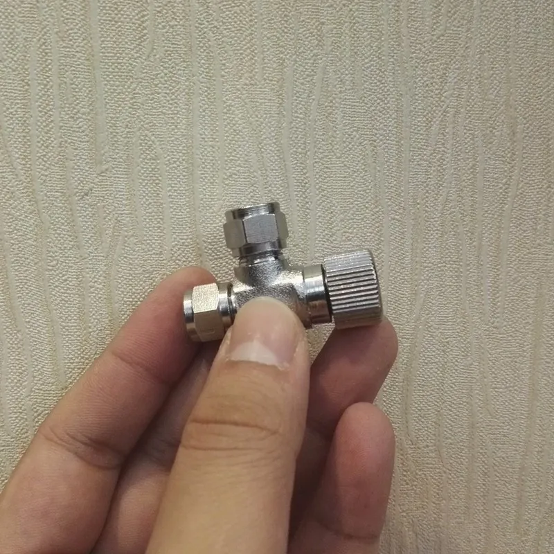 2 шт. высокое качество игольчатый клапан регулятор костюм 4*6 мм co2 специальная трубка для аквариума СО2 система