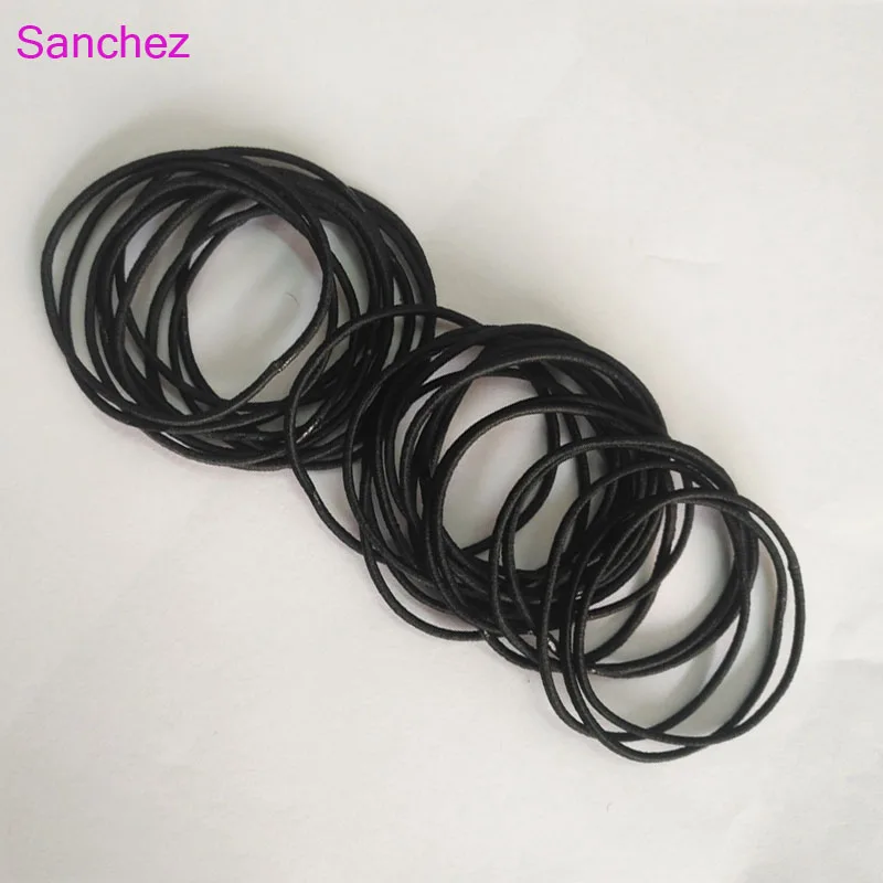 1 шт./компл. черная эластичная Женская резинка для волос|elastic hairband|hairbands for girlsfor hair