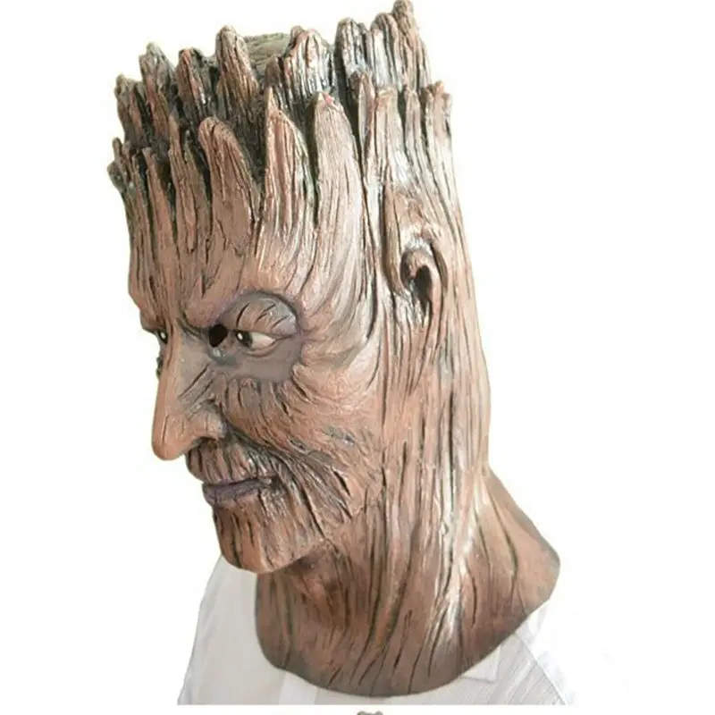 Ужасная латексная маска в стиле ретро волшебная на все лицо для Хэллоуина с сухим