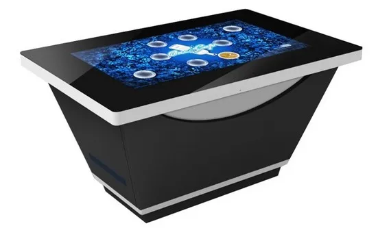 Белый Черный oem full hd сенсорный интерактивный журнальный столик/смарт сенсорный стол/ресторанный меню сенсорный стол