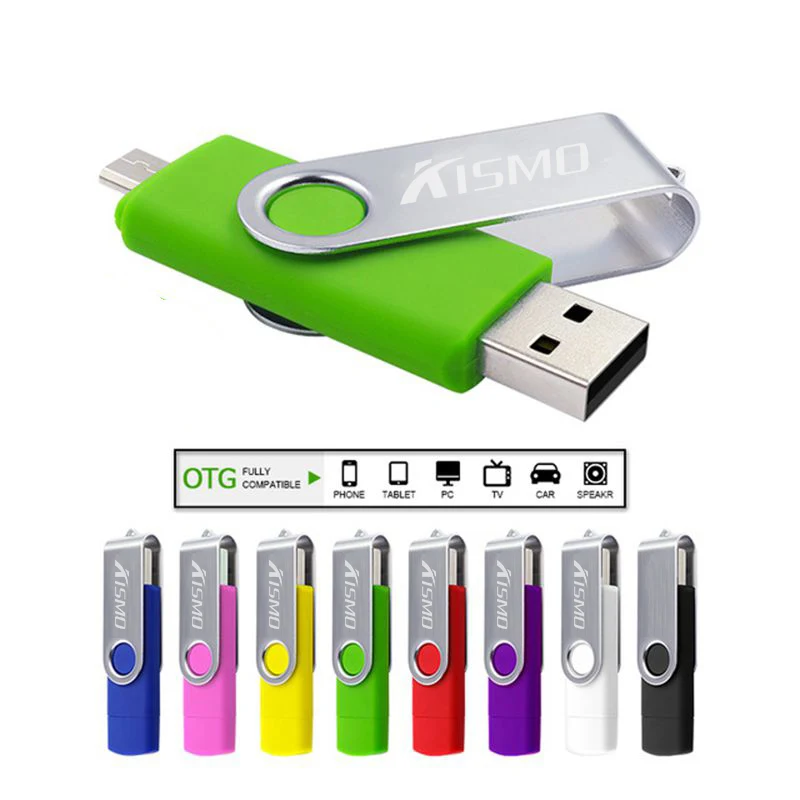 USB флеш-накопитель Kismo на Android 8 ГБ 16 32 64 OTG цветная карта памяти смартфон