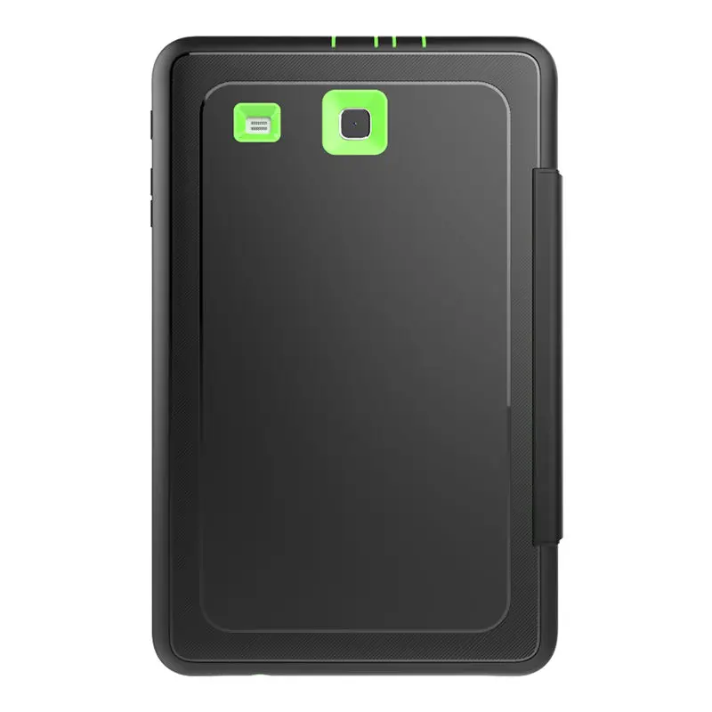 Противоударный детский безопасный Чехол для samsung Galaxy Tab E 9,6 T560 SM-T560 T561, чехол Funda для планшета, прочный силиконовый Жесткий Чехол - Цвет: Green