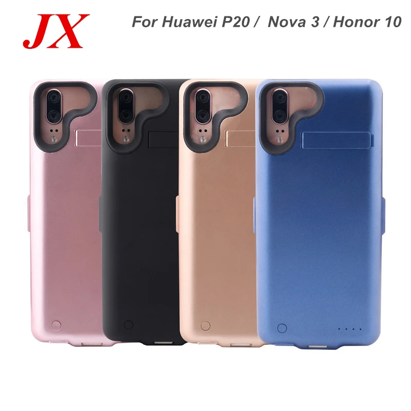 6000 мАч для huawei P20/Nover 3/Honor 10 Батарея случае смартфон Стенд Зарядное устройство