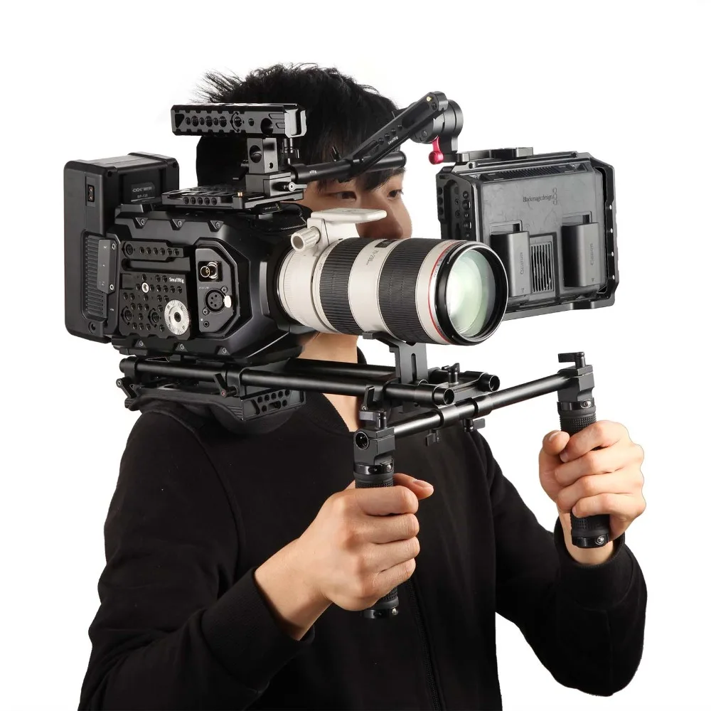 SmallRig DSLR камера EVF крепление с направляющими НАТО Регулируемый 1903|Моноподы| |