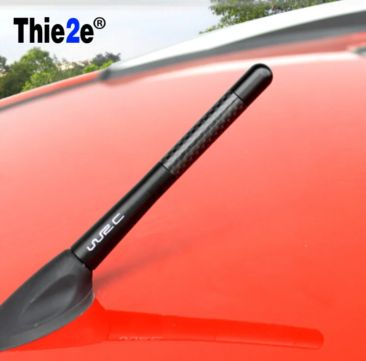 4.7 Inch Black Carbon Fiber Short Antenna for Nissan Almera X-Trail Juke | Автомобили и мотоциклы