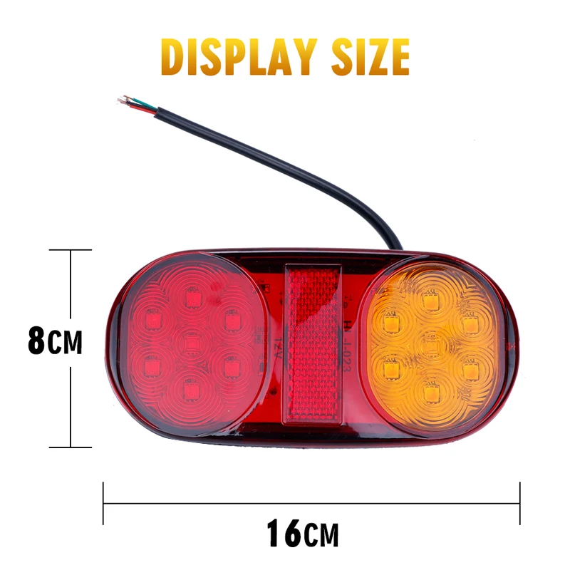 Led 12 в задний свет для грузовика системы Запчасти автомобиля аксессуары