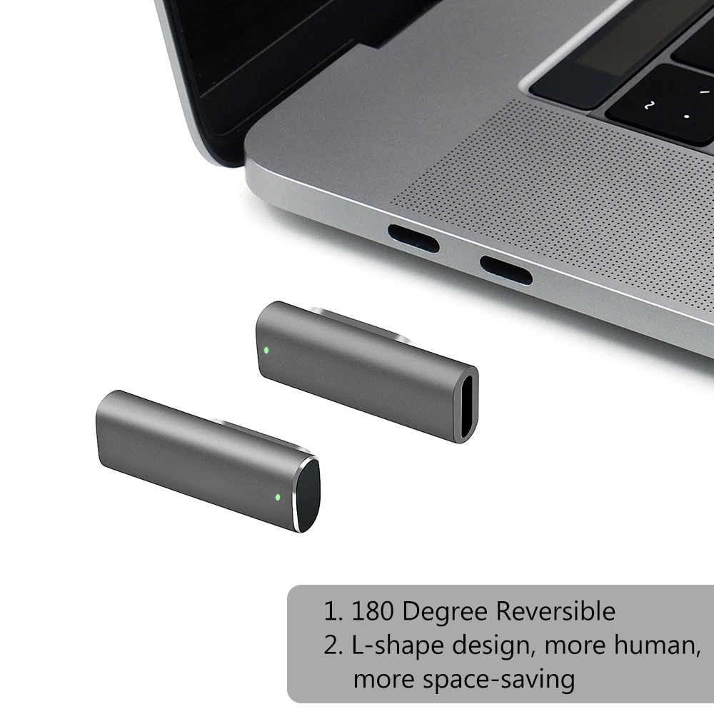 Магнитный адаптер USB C Type C- 3 1 VeIDI 4 K @ 60 Гц высокое разрешение поддерживает