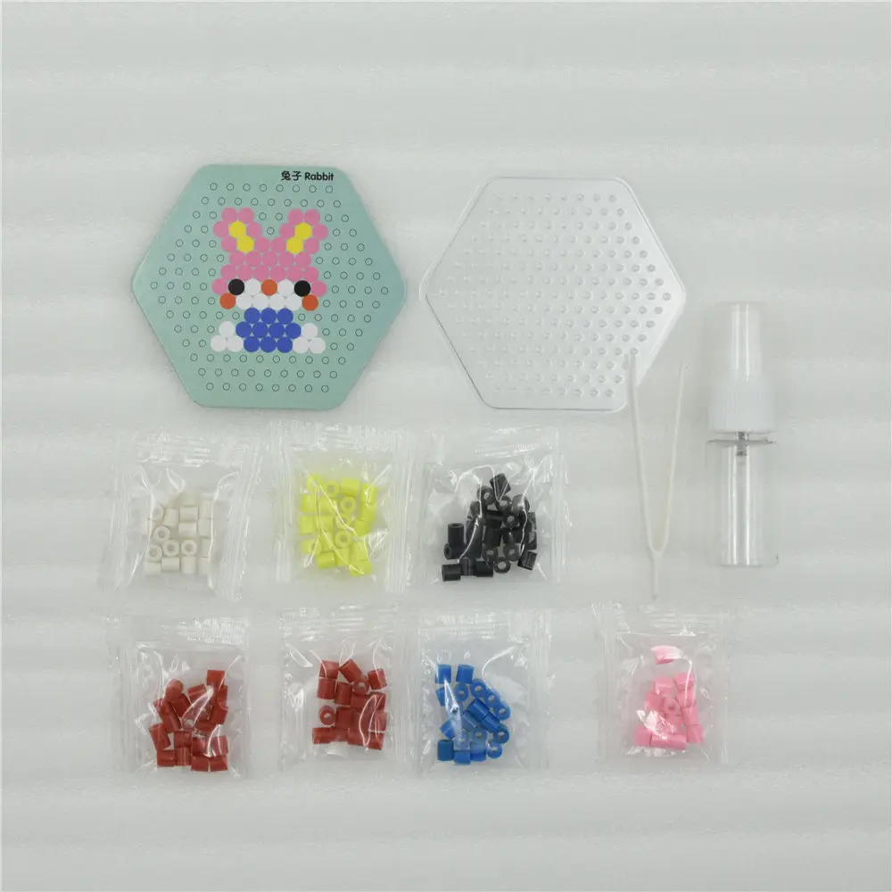 Новые бусины Волшебные Beados головоломки Packedperler бусины для детей образовательные Животные воды Beadbond
