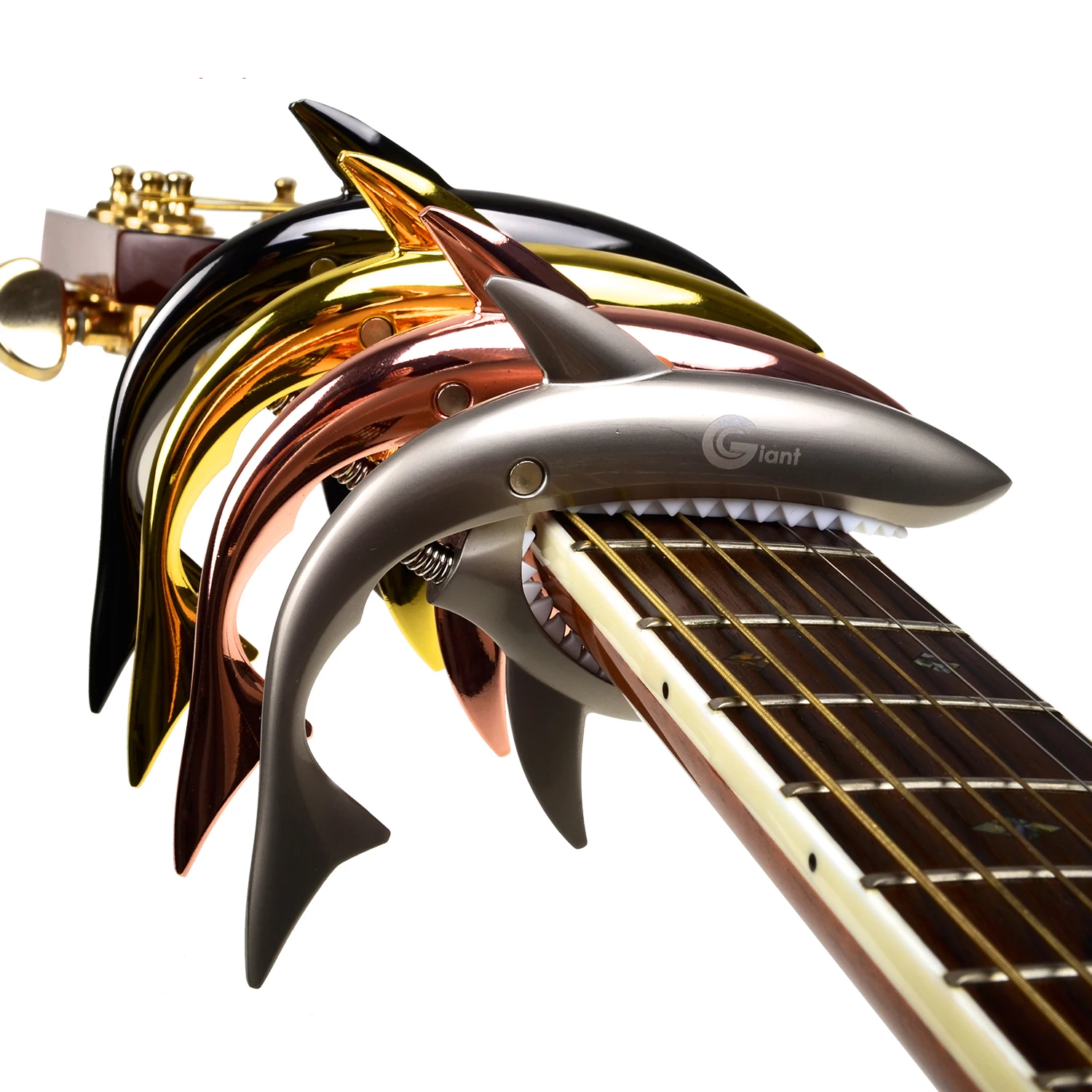 Цинковый сплав Акула Capo Прохладный Дизайн для акустической Электрический