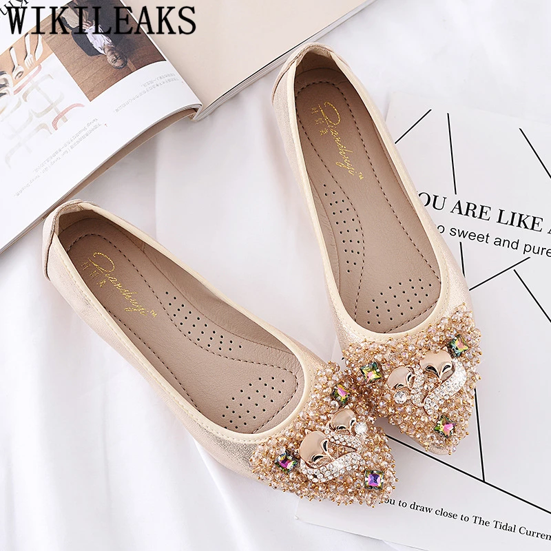 Ботинки &quotХарадзюку&quot на толстой подошве Балетки плоской женские лоферы обувь