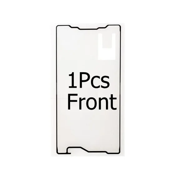 1PCS Front Glue Дисплей клейкая лента для sony Xperia Z5 Compact E5823 E5803 корпус заднего стекла водонепроницаемый клей для sony Z5 mini клей - Цвет: 1PCS Front Glue