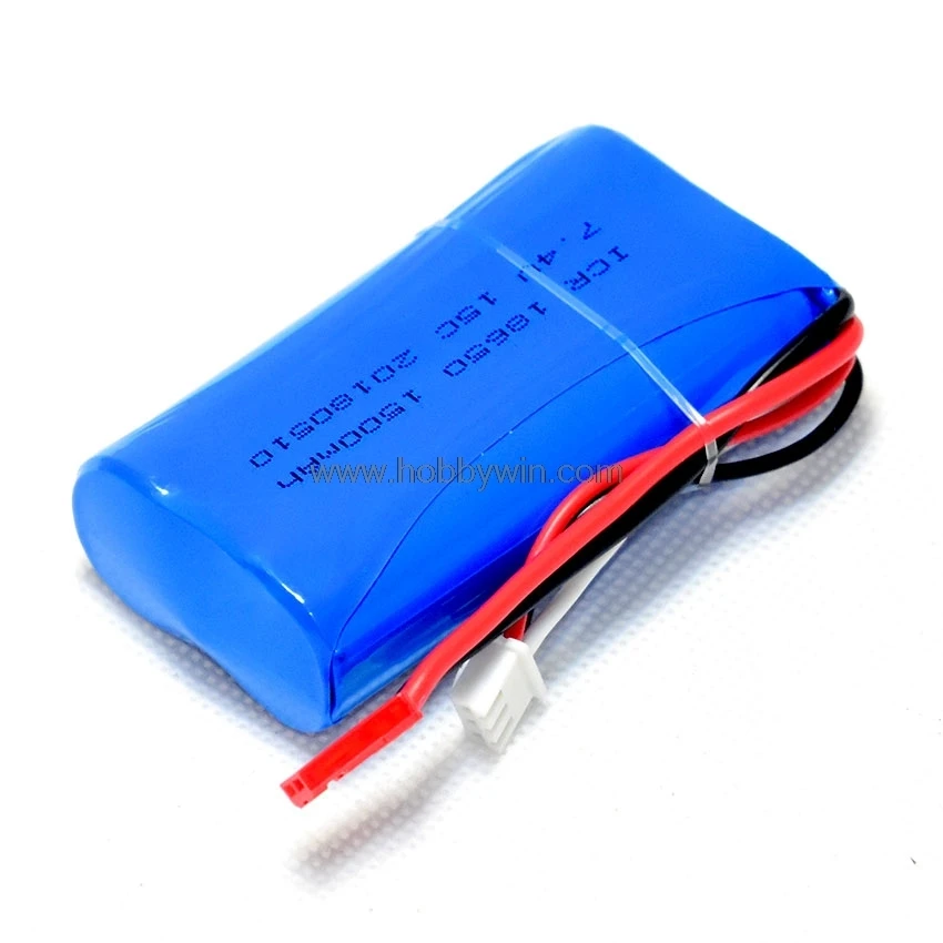 7 4 V/2 S 1500mAh 15C литий-ионный аккумулятор JST разъем для Радиоуправляемая модель