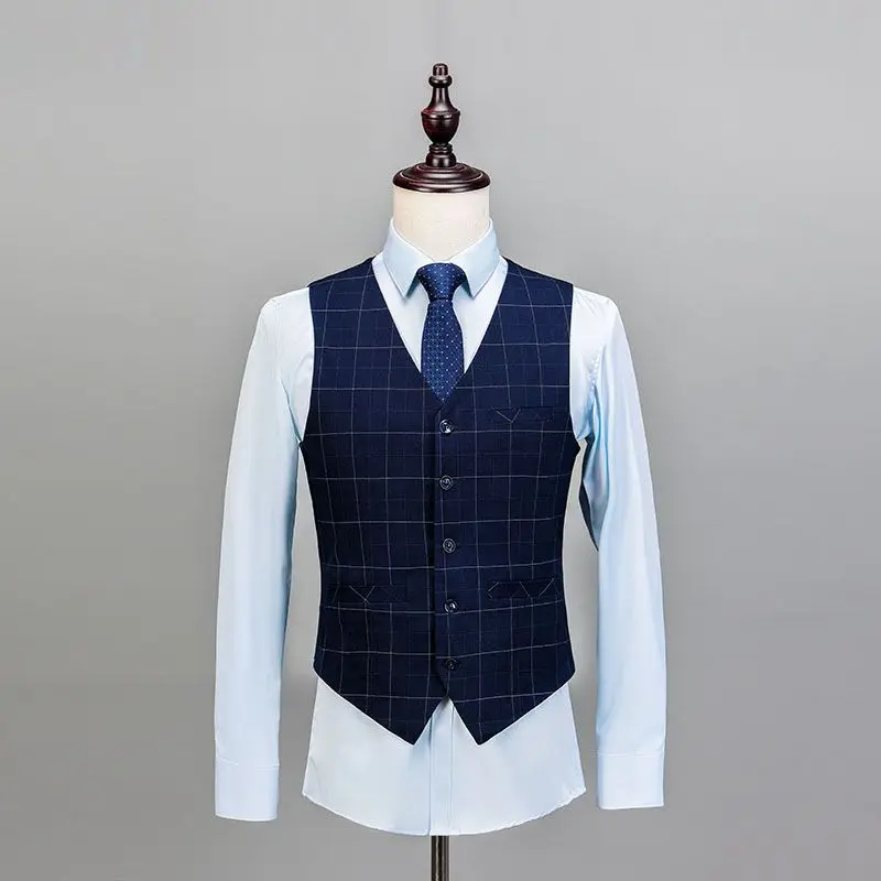 3 шт. мужские костюмы в клетку под заказ|brand tuxedo|fashion tuxedotuxedo brands |