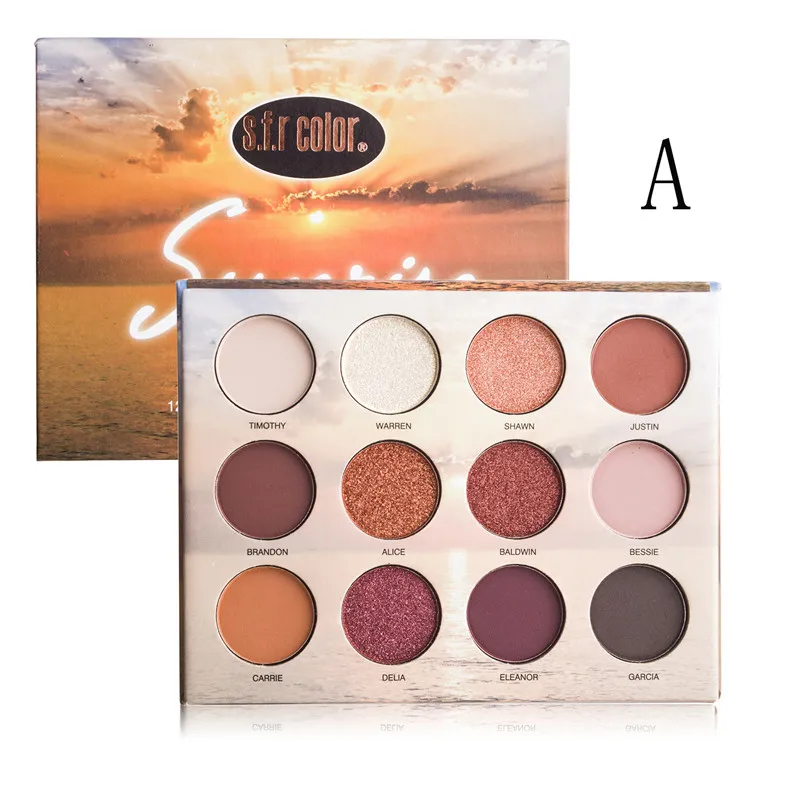 New Glitter Eyeshadow Makeup Pallete Matte Eye Shadow Shimmer Make up Powder Pigment Nude Sombras Magnetic Palette Cosmetics |