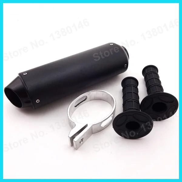 Ручки 22 мм + алюминиевый глушитель выхлопных газов 38 для CRF50 Thumpstar SSR 140cc 150cc 160cc
