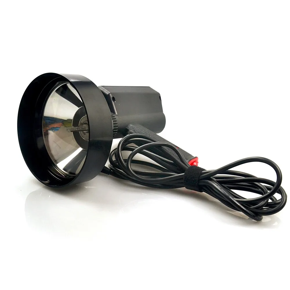 12V 150mm 3500/4500lm 35 W/55 W HID Ручной Точечный светильник, охотничий светильник для рыбалки, походов, поиска по бездорожью, регулируемое пятно и луч потока