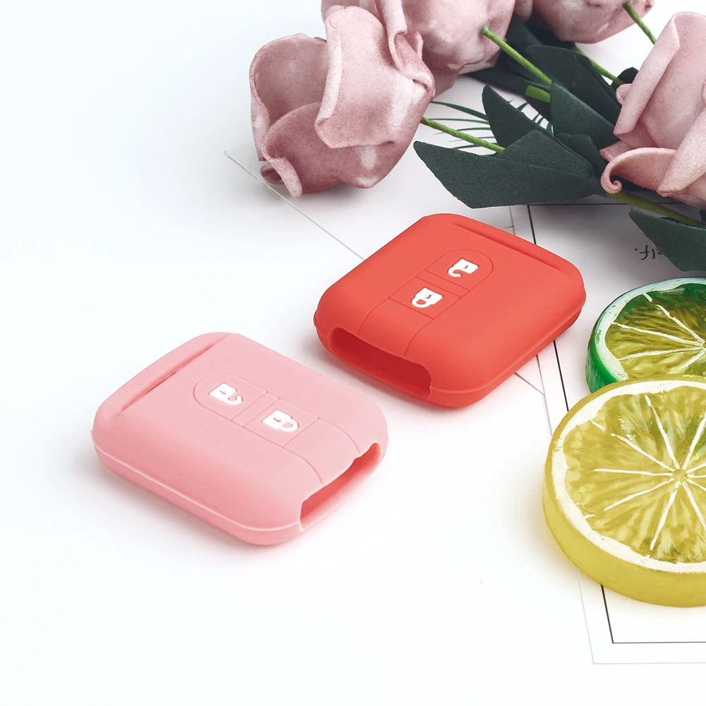 KEYYOU дистанционный автомобильный силиконовый чехол для ключей Nissan Qashqai Micra Navara Almera