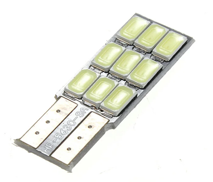 10x T10 168 194 9 светодиодный 5630 SMD Canbus безошибочный ксеноновый белый автомобильный