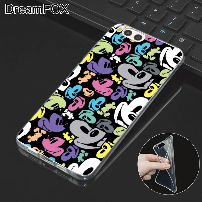 DREAMFOX L344 Minnie Mouse Soft TPU Silicone Case Cover For Xiaomi Mi Note 2 3 4 5 6 8 SE M5 4C 4S 5C 5S 5X 6X A1 Plus |