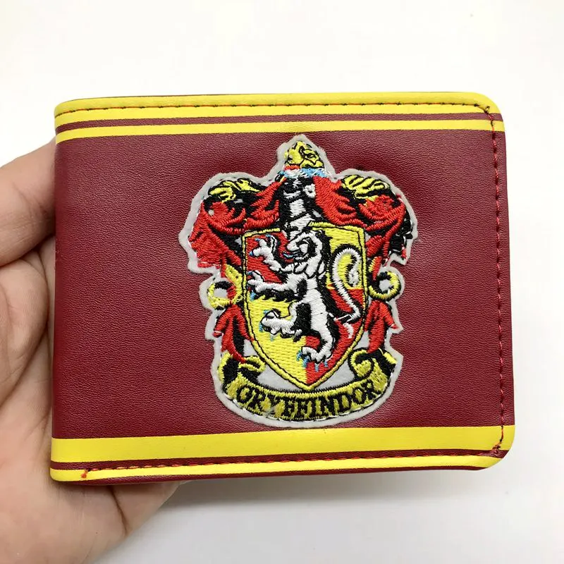 N HARRYPOTTER Фильм Веном двойной кошелек комиксы мальчики девочки монеты кошелек Телефон держатель для карт подарок - Цвет: N HARRYPOTTER
