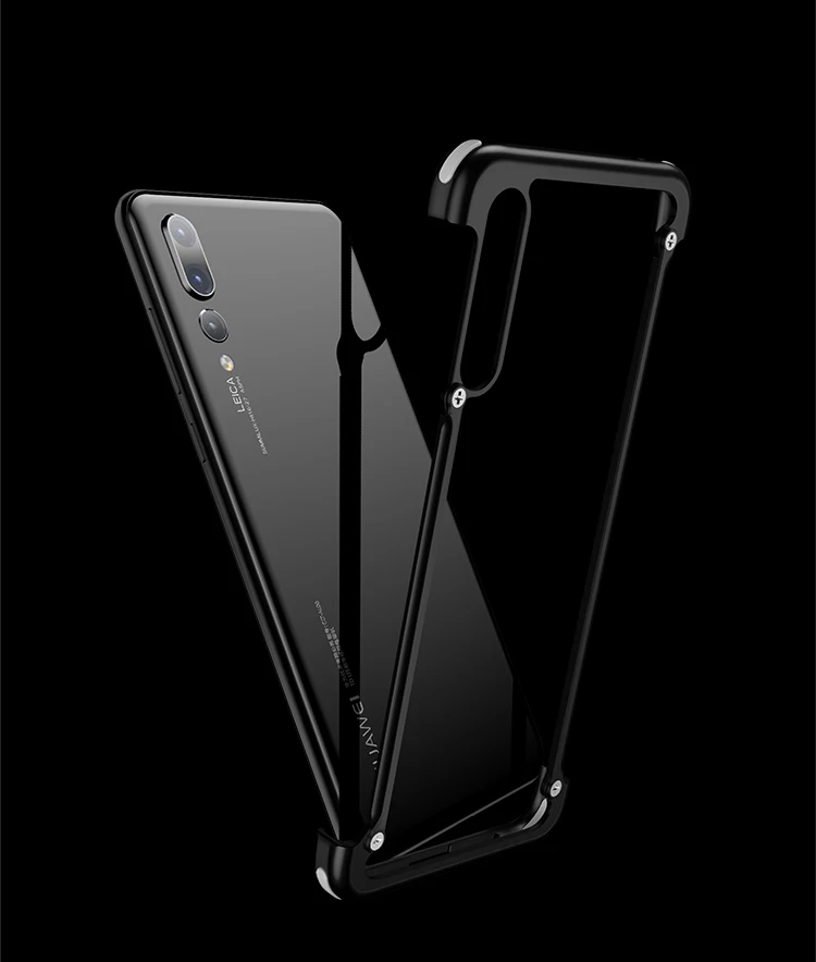 Oatsbasf Алюминиевый металлический бампер чехол для huawei P20/Pro Роскошная подушка безопасности Защита от падения Жесткий Чехол huawei P20 Pro Бампер