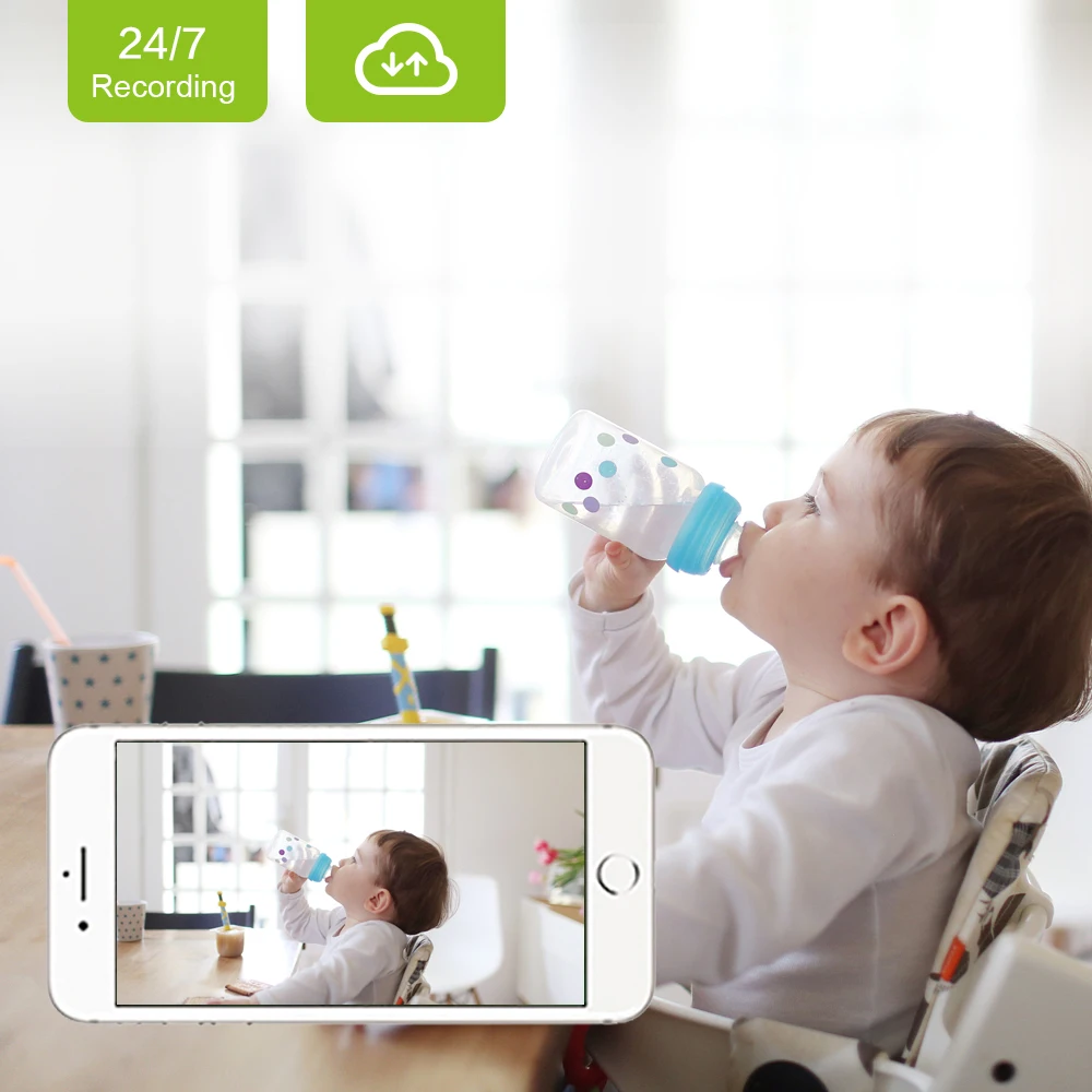 Freecam домашняя ip-камера безопасности Мини Wifi Детский Монитор 1080 P HD Обнаружение движения двусторонний разговор ночное видение камера наблюдения L890