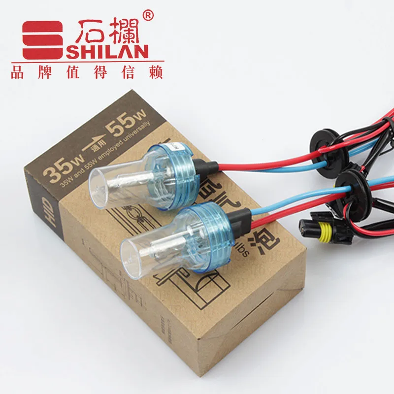 2 шт HID ксеноновые лампы 35 Вт H1, H3, H7, H11, HB3, HB4, H4 биксенон Быстрый старт анти-УФ супер яркие Автомобильные фары 3000K 4300K 6000K