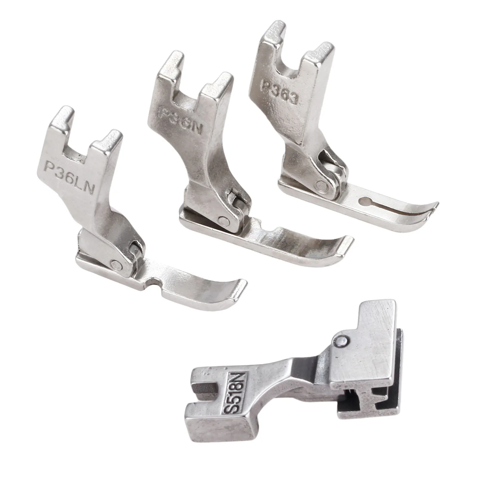 4 шт./компл. различные прижимные лапки на молнии подходят для стандартных