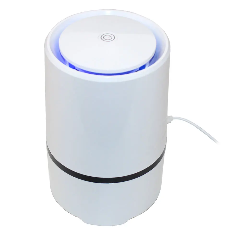 Air Purifier Домашний очиститель воздуха с настоящим HEPA фильтром для аллергии и домашних животных, дыма, плесени, микробов и пыли-запах, настольный очиститель воздуха - Цвет: Air Purifier