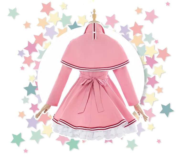 Новинка прозрачный зажим для карт Cardcaptor Sakura карнавальный костюм Kinomoto косплей