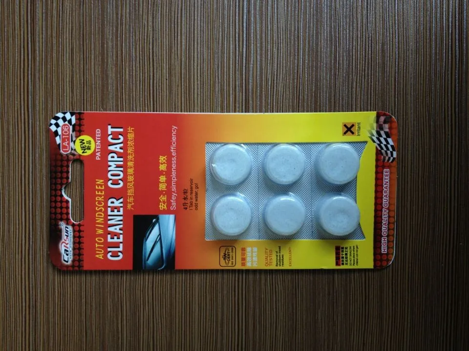 6 шт. ветровое стекло автомобиля моющее средство для очистки компактный шипучие