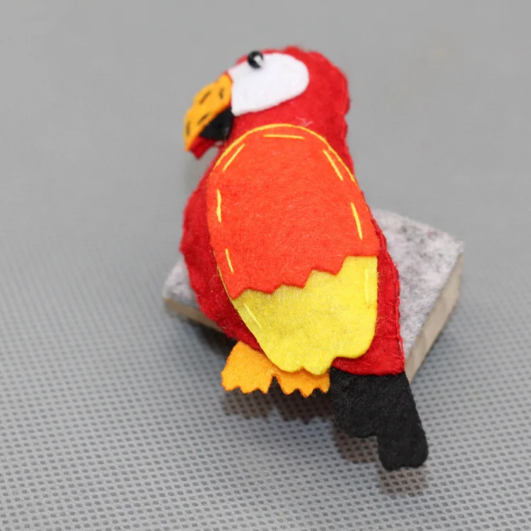 Фирменная Новинка индивидуальная Милая мультяшная брошь в виде птицы ручной