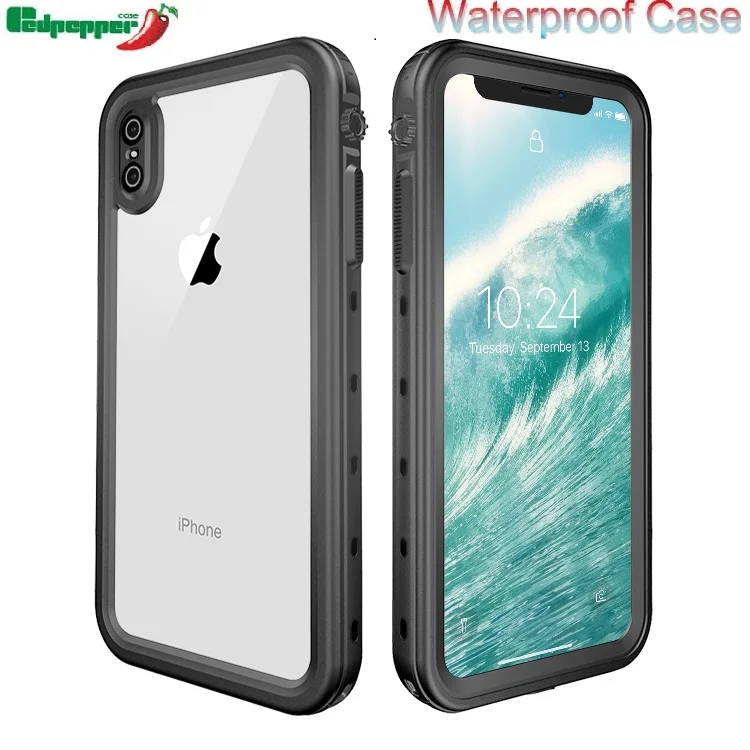 Для iphone 11 Pro Max Redpepper Водонепроницаемый IP69 подводный 2 м жизнь водонепроницаемые ударопрочный жесткий чехол для iphone XS Max X XR