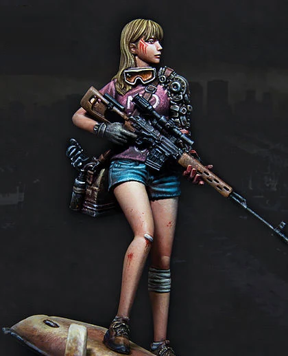 [Tuskmodel] 75 мм Смола Модель комплект belford|resin model kits|model kitresin |