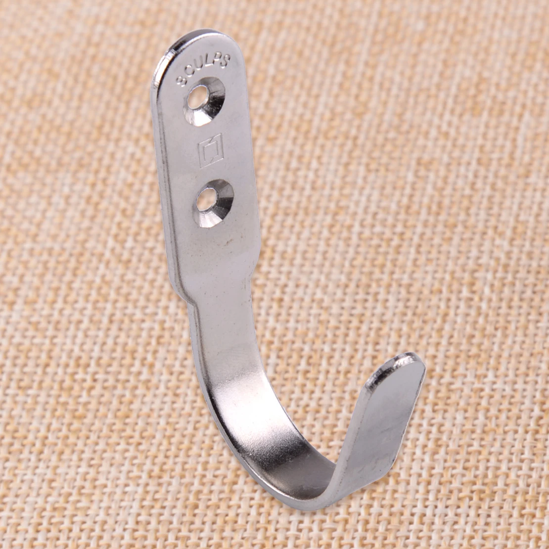 Настенный держатель 2 шт. вешалка с креплением стеллаж для хранения серебряная