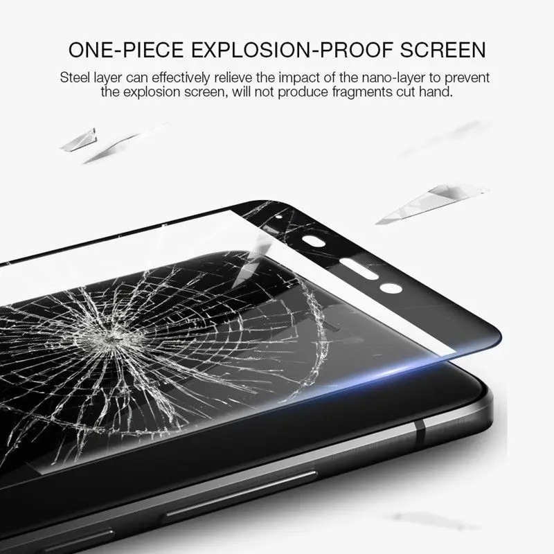 HOPCHAM стекло для Xiaomi Redmi 5 PLUS закаленное 18:9 полное покрытие защита экрана + подарок