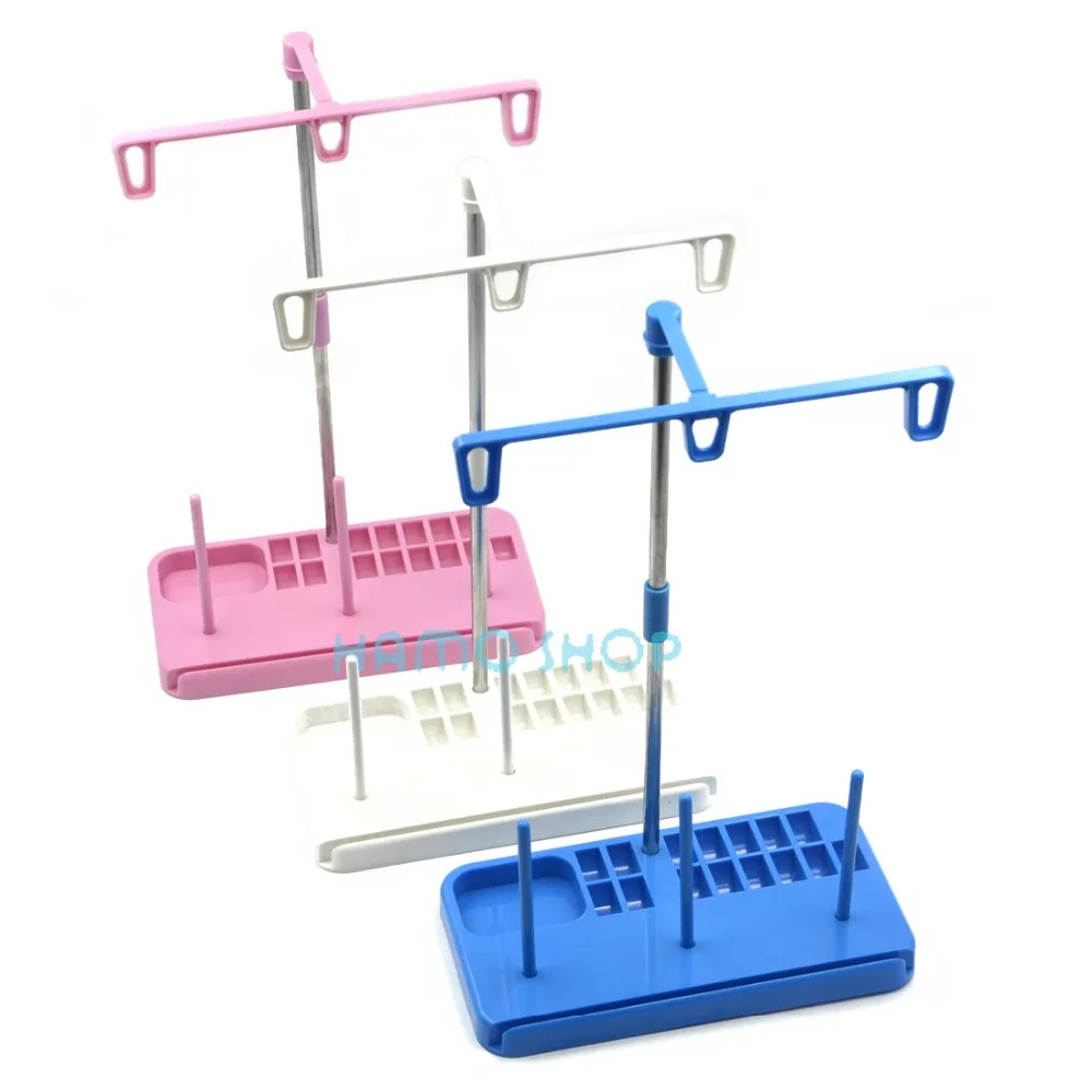 1 комплект белый держатель катушек Вышивание швейная машина бобины для домашнего