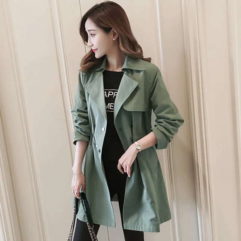 Новинка 2019 весенне осенняя модная ветровка Женский Повседневный женский